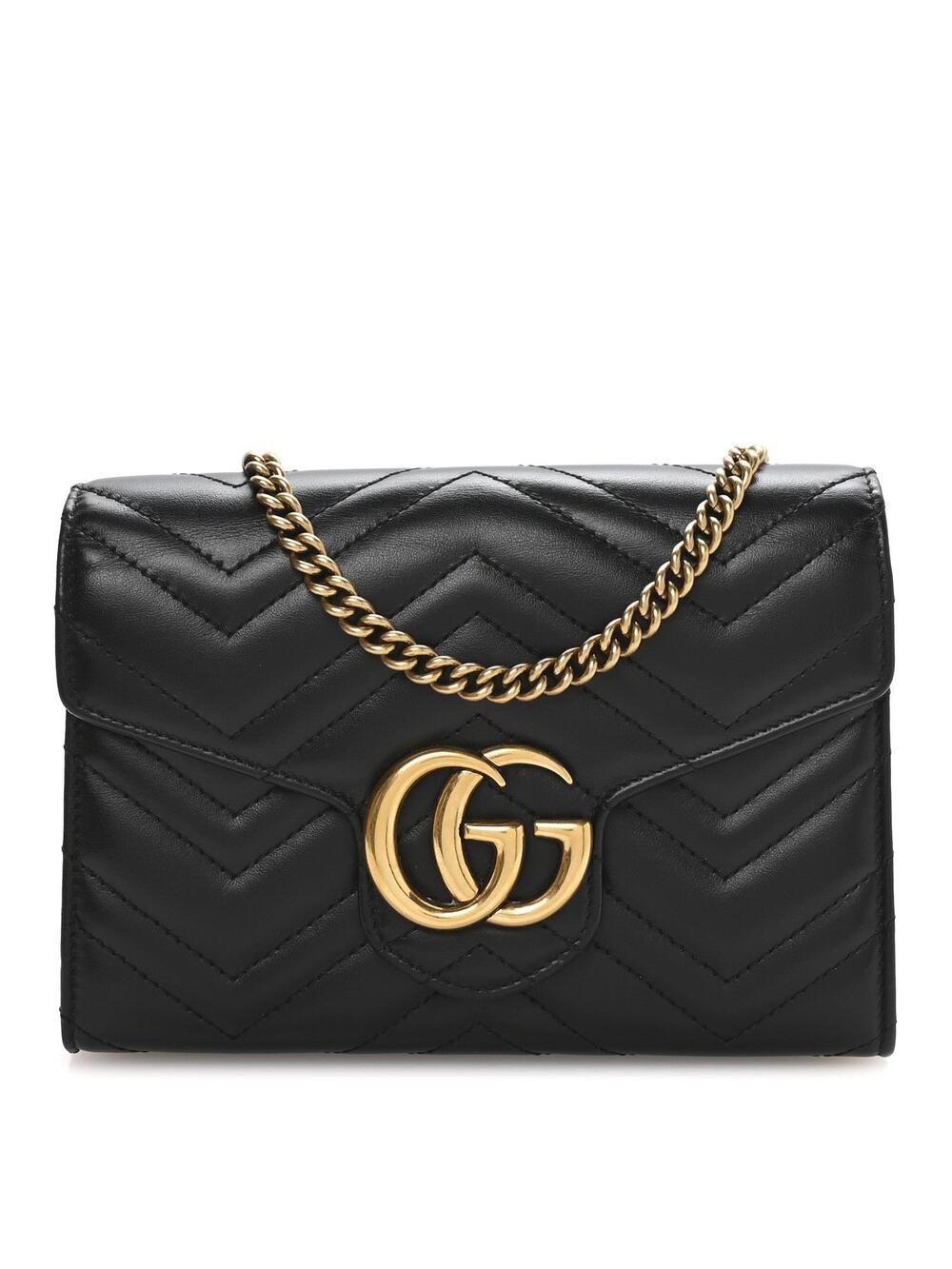 Gucci Calfskin Matelasse Gg Marmont #297578G95B